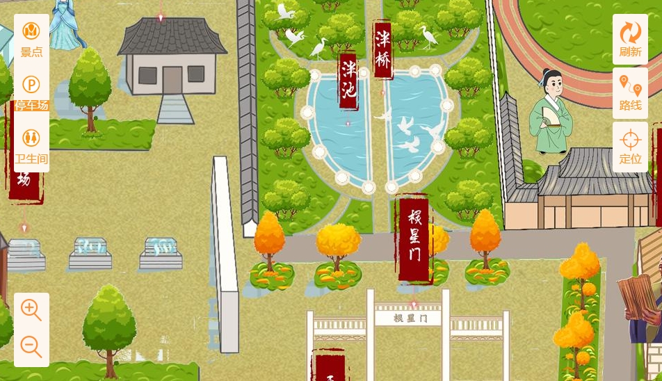 桦甸手绘地图景区语音讲解导览系统：智慧景区建设的基石